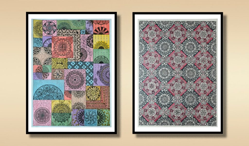 Sacred geometry artworks by Niti jain | Kasshi