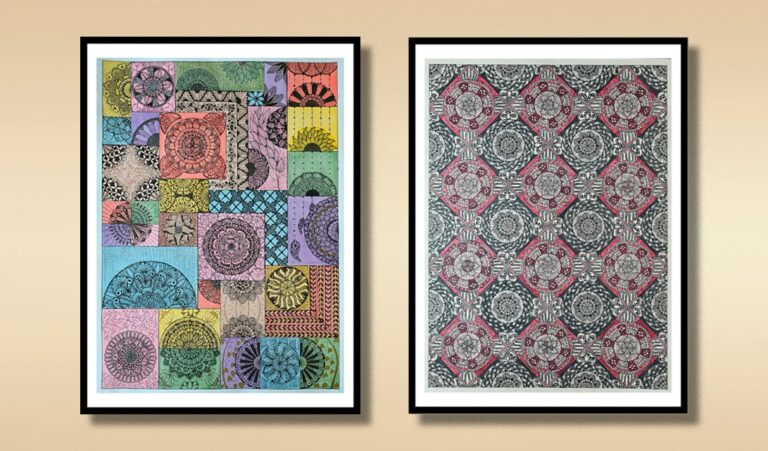 Sacred geometry artworks by Niti jain | Kasshi